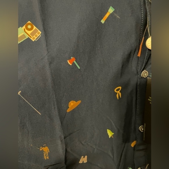 New William Murray Golf Caddy Shack Shirt Large - Picture 5 of 10